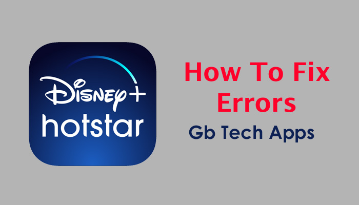 How to Fix Disney+ Hotstar Error NM 4290